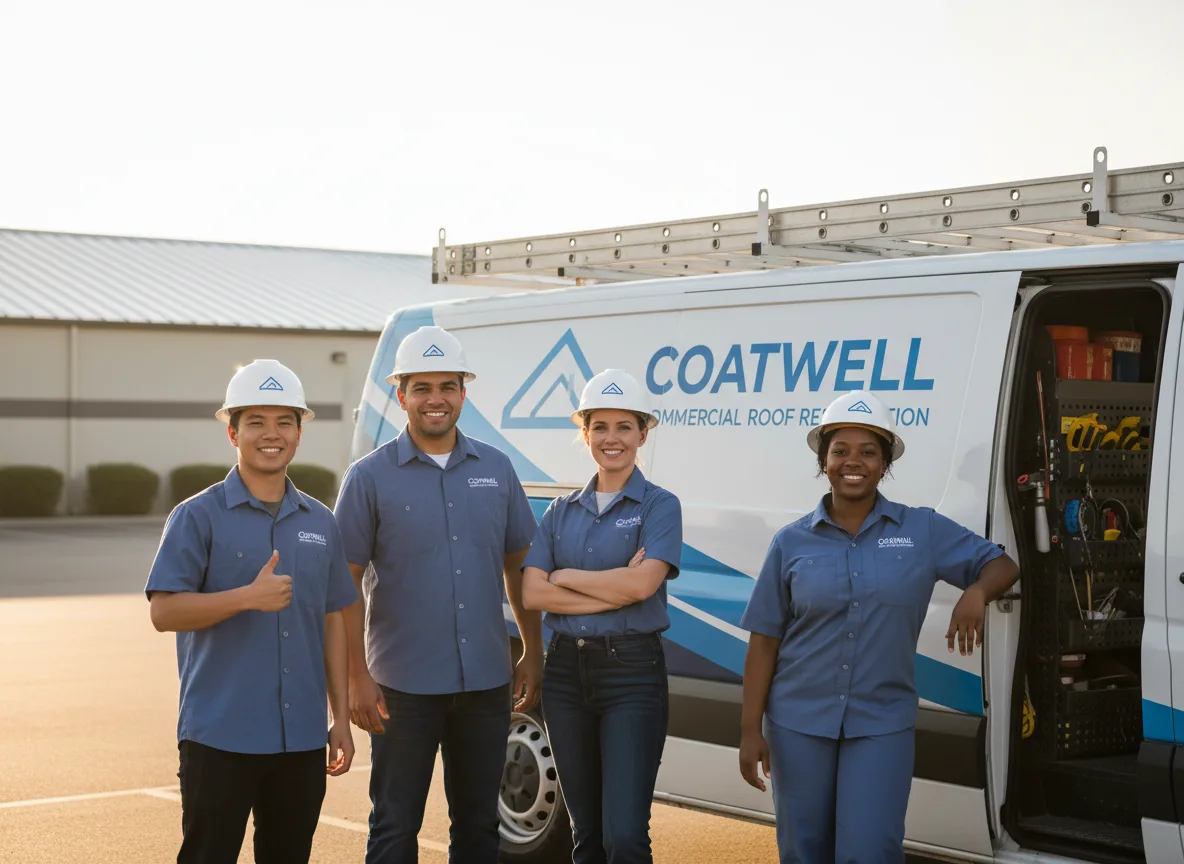 Commercial roof coating company in Monroe, OK